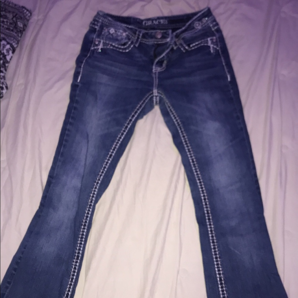 Grace in LA boot cut jeans